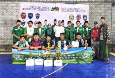 Tendangan Persaudaraan di Lapangan, PC GP Ansor Gelar Turnamen Futsal Se-Dapil VI