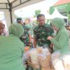 Berkah Ramadhan 2026, Dandim 0616/ Indramayu Gelar Bazar Murah