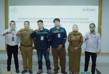 Buka Jalan Karier, PLN NP UP Indramayu Gelar Pelatihan Welder Profesional Bersama Pemda